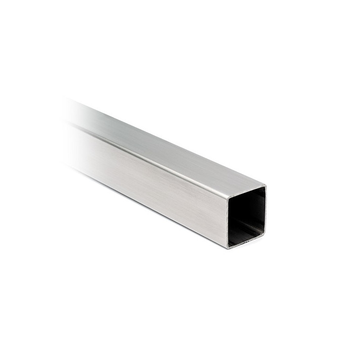 RVS koker 150 x 150 x 3 mm RVS-304 onbewerkt