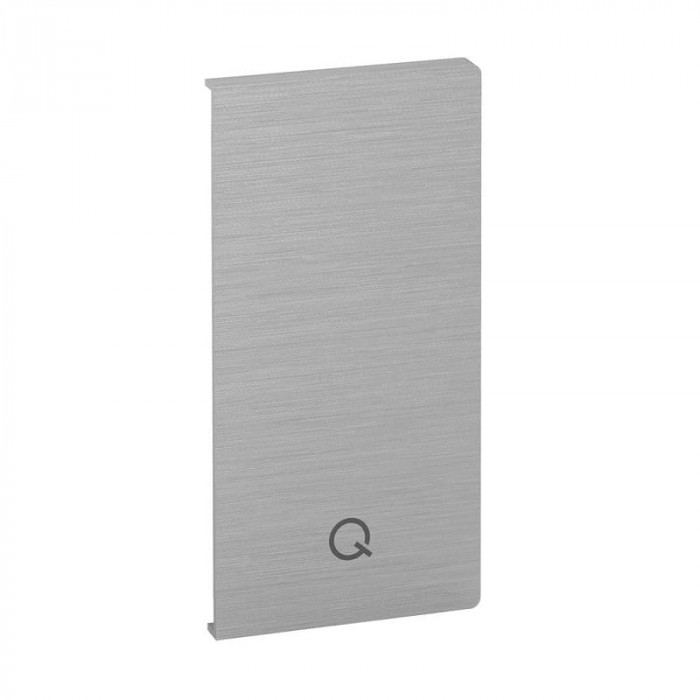 Eindkap Easy Glass Smart, zijmontage, 128,5 x 68 mm, model 8232, aluminium (onbewerkt)