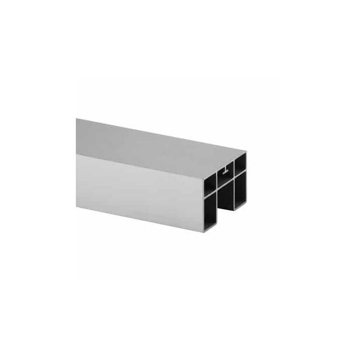 U-profielbuis 65 x 40 x 1,5 mm aluminium (onbewerkt)