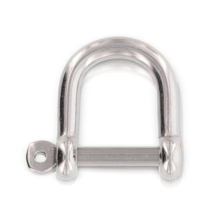 D-sluiting breed 8 mm RVS-316