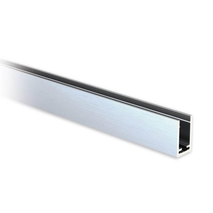Aluminium U-profiel 40 x 25 x 40 mm onbewerkt
