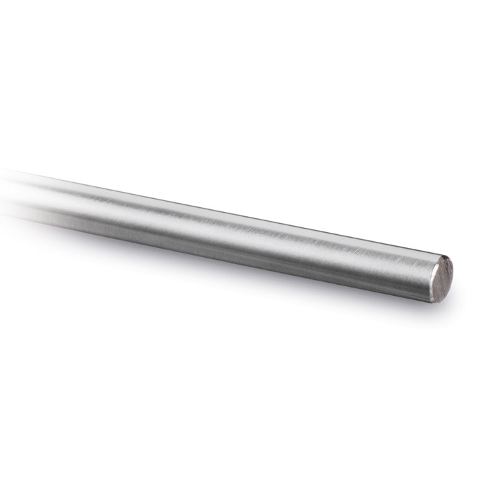 RVS rondstaf 6,0 mm RVS-304 K320 geslepen