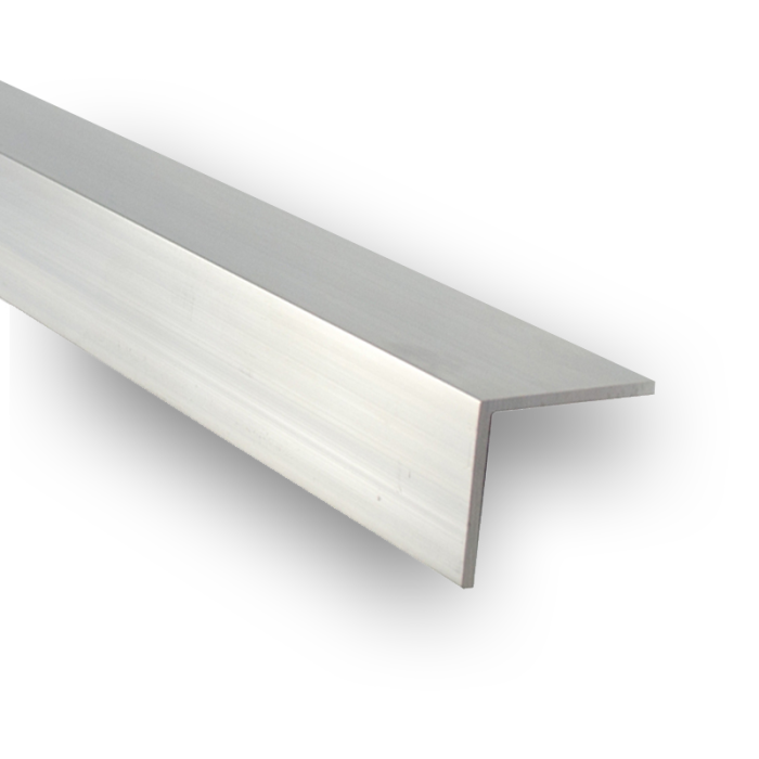 Aluminium hoekprofiel 15 x 15 x 3 mm AW-6060