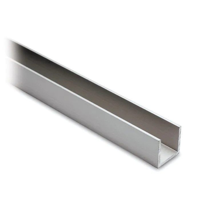 Aluminium U-profiel 20 x 15 x 20 x 2 mm AW-6060