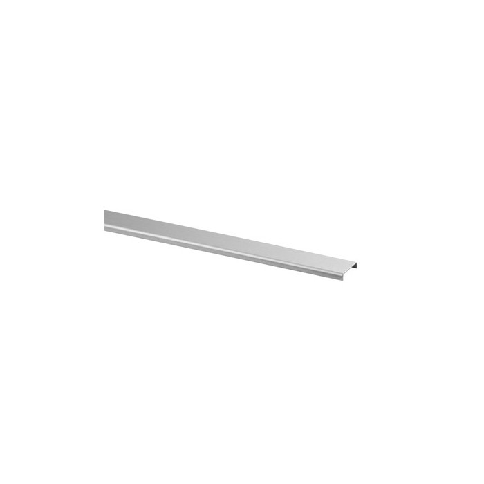 Glasrandbescherming voor glasdikte 24,76 - 25,52 mm RVS-316 mat geslepen