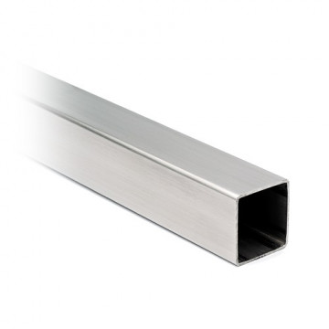 RVS koker 30 x 30 x 3 mm RVS-304 K320 geslepen