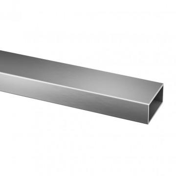 RVS koker 80 x 40 x 3 mm RVS-304 onbewerkt