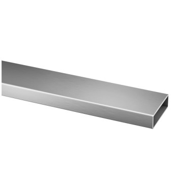 RVS koker 60 x 20 x 2 mm RVS-304 K320 geslepen