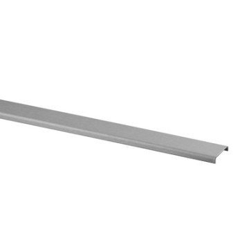 Glasrandbescherming voor glasdikte 20,76 - 21,52 mm aluminium (geanodiseerd)