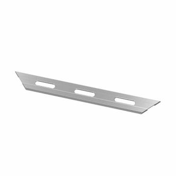 Drainageprofiel Easy Glass Prime, topmontage, lengte 527 mm, model 8417, aluminium (geanodiseerd)