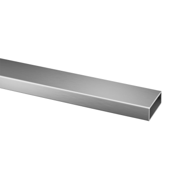 RVS koker 50 x 20 x 2 mm RVS-304 onbewerkt