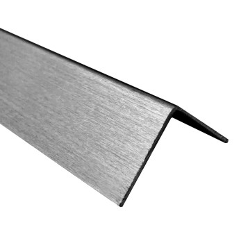 RVS hoekprofiel 50 x 50 x 1 mm RVS-304 K320 geslepen