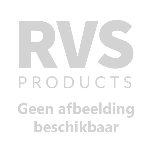 RVS koker 100 x 50 x 2,0 mm RVS-316L onbewerkt